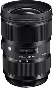 Sigma 4588954 24-35mm f/2 DG HSM Art Lens for Canon, Black