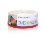 Memorex 8.5GB 8X Double Layer DVD+R (15pk Spindle)