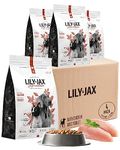 Dry Dog Food - No Corn or Soy - Protein Rich - Puppy Food - Adult Dog Food by Lily & Jax (Chicken, 8 kg (4 x 2 kg))