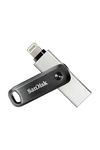 SanDisk 64GB iXpand Flash Drive Go, with Lightning and USB 3.0 connectors, for iPhone/iPad, PC and Mac