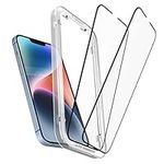 Spigen AlignMaster Full Coverage Tempered Glass Screen Protector for iPhone 14 Plus, iPhone 13 Pro Max - 2 Pack