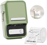 NIIMBOT B21 Label Maker Wireless Thermal Label Printer, Inkless Label Maker with Tape, 1pack 1.96x1.18 inch Label for Home Organization Office Business