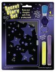 Tobar Secret Diary Set with Invisible Ink Pen and UV Torch