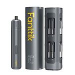 Fanttik NEX S1 Pro Cordless Screwdriver Kit, Powerful Screwdriver Set with 16 Bits, 3 Gears Torque, Max 6N.m, 2000mAh Battery, LED Light, Repair Tool for Furniture/Desktop Computer