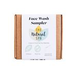 the Natural Spa Face Wash Bar Sampler Box, Includes 4 Handcrafted Vegan Face Soap Bars, Unique Beauty Gifts Sets for Women, Gift-Ready Skin Care Bars in Letterbox Packaging, Box of 4 15g bars