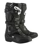 Alpinestars Tech 3 Boots Black/White Sz 09 482-04209, Multi