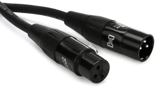 Hosa Pro Microphone Cable Rean XLR3F to XLR3M 3 Ft