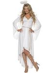 Smiffys Women's Angel Costume, Deluxe, Medium (UK 12-14)