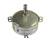 TYC-50 Synchronous Gear Motor 12V AC 10-12RPM CW/CCW 4W Turntable Small Electric Motor