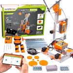 Avishkaar Robotics Starter Kit, 100-in-1 DIY STEM Metal Kit, Multicolor, 100+ Parts, Learn Robotics, Coding & Mechanical Design, for Kids Aged 10-14, Educational DIY STEM Kit, Made in India