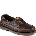 Sperry Men's Mako 2-Eye Boat Shoe, Amaretto, 11 M US