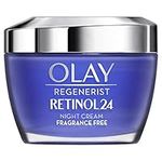 Olay Regenerist Retinol24 Night Face Cream Moisturiser With Retinol and Vitamin B3 50 ml, Fragrance Free