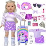 DONTNO 29 Pcs American Doll Clothes