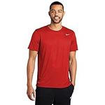 Nike Men's Shirt Short Sleeve Legend Large, University Red