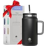 ALBOR 50 oz Tumbler With Lid and St