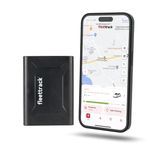 Fleettrack Wireless GPS Tracker with 1-Year Free Data | Hidden GPS for Bike, Car & School Bag | 10000 mAh Battery, Magnetic Base | Pre-Recharged SIM, Zero Activation Charges + Free App (Android & iOS)