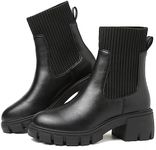 Chelsea Boots Women Black Winter Bo