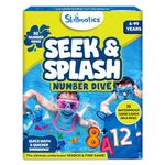 Skillmatics Seek & Splash Diving Gem Toys - Swimming Pool Toys for Kids, Search and Find Math Game, Gifts for Boys & Girls Ages 6, 7, 8, 9 & Up