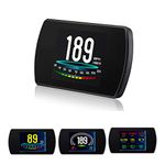 GOFORJUMP P12 5.8 TFT OBD2 Hud Head Up Display Digital Car Speed Projector On-Board Computer OBD2 Speedometer Windshield Projetor