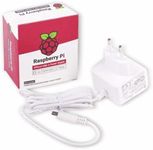 Raspberry Pi - Official Power Supply for Raspberry Pi 4 Model B, USB-C, 5.1 V, 3 A, White