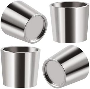 Peak Bowl Titanium Inserts (4-Pack) - Recessed Bottom Design for Enhanced Vapor Performance