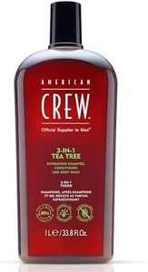American Crew 3-In-1 Shampoo, Conditioner, and Body Wash, 33.8 fl oz