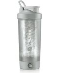 VOLTRX Protein Shaker Bottle, Titanus USB C Rechargeable Electric Protein Shake Mixer, Shaker Cups for Protein Shakes and Meal Replacement Shakes, BPA Free, 26oz