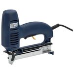 Rapid Electric Staple Gun PRO R553 for No. 53 Staples and No. 8 Brads, Stapler and Brad Nailer with Adjustable Impact Setting and Removable Front Plate, For Textiles, Carpets and Leather (10642901)