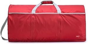 Amazon Basics Large Travel Luggage Duffel Bag, Red