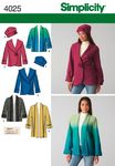 Simplicity Sewing Pattern 4025 Misses Jacket and Hat, A (XS-S-M-L-XL)