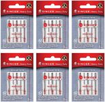 SINGER Universal Heavy Duty Machine Needles, 6-Pack