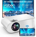 YABER WiFi Projector Mini Portable 