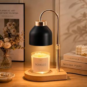 Candle Warmer Lamp with Timer Dimmer, House Warming Gifts New Home Decor, Birthday Gifts for Women Mom, Wax Melt Warmer for Jar Candles, Adjustable Height with 2 Bulbs