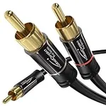 KabelDirekt – RCA/phono Y cable – 3
