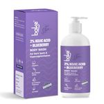 BAKE 2% Kojic Acid Body Wash for Pigmentation & Tan Removal with Glycolic Acid & Alpha Arbutin | For Dark Knees & Elbows | Dark Spots & Sun Damage | 250ml