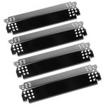 Barbqtime Grill Heat Plates Replacement Parts for Nexgrill, Porcelain Steel Heat Tents for Home Depot Nexgrill 4 Burner Gas Grill, 14.6" Flame Cover Replacement Parts for Nexgrill 720-0830H