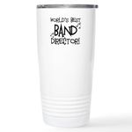 CafePress Worlds Best Band Director Travel Mug 20 oz. Stainless Steel Travel Mug, Insulated Coffee Tumbler