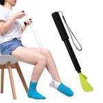 Sock Aid Device for Seniors, Easy On Easy Off Device for Putting On Socks and Removing Socks Or Stockings, Sock Assistant Device No Bending, Sock Puller Aid for Men and Women with Limited Mobility