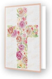 Diamond Dotz Blessings Diamond Art Cards, Handmade Diamond Painting Cards Kit, Handmade Greeting Cards Kits for Thank You Notes and Special Occasions