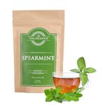 The Tea Heaven Pure,Natural Loose Leaf Spearmint Iced Cold Tea|Instant Refreshing|Relief For Pcos & Acne,With Antioxidants|Organic,Vegan & Caffeine-Free|Cocktails,Mocktail & Syrups|50 Gms (Pack Of 1)