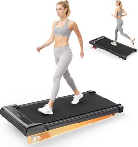 HomeFitnessCode Walking Pad Treadmill – Compact Foldable Electric