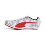 PUMA Men's Evospeed Star 8 Track and Field Shoe, Black White RED, 6.5 UK