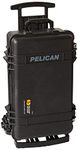 Pelican 1510M Case, 23.55" x 14.36" x 10.62" Medium Carry On Mobility Version Case w/Foam Black