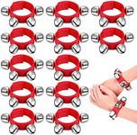 12 Pcs Christmas Wrist Band Bells B