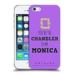 Head Case Designs Officially Licensed Friends TV Show BFF Quotes Soft Gel Case Compatible With Apple iPhone 5 / iPhone 5s / iPhone SE 2016