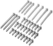BINB ROAD Engine Oil Pan Bolt 11132210959 Compatible with BMW E80 E88 E90 E91 E92 F23 F80 F61 F07 F12