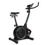 XS Sports B510 Magnetic Exercise Bike - Indoor Fitness Equipment - Stationary Upright Gym Cycle ​Trainer ​for ​Home Workout ​and​ Cardio (Black)