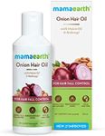 Mamaearth Onion Oil for Hair Growth & Hair Fall Control with Redensyl 150ml