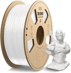 Elite PETG Filament 1.75mm - 1kg(2.2lbs) Strong PETG 3D Printer Filament，1.75mm Dimensional Accuracy +/- 0.02mm, 320 Meters, SUNLU PETG White