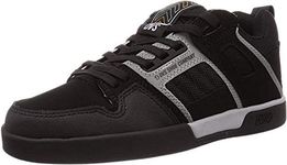 DVS Mens Comanche 2.0 Plus Skate Sneakers Athletic Shoes - Grey, Black Grey Nubuck, 14